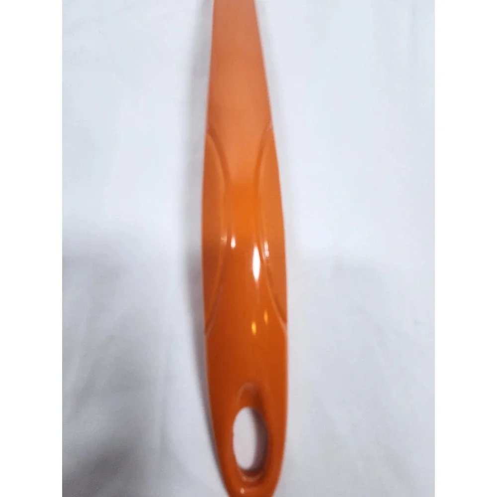 Orange Melamine Slotted Spatula Turner Heat Resistant Kitchen Tool